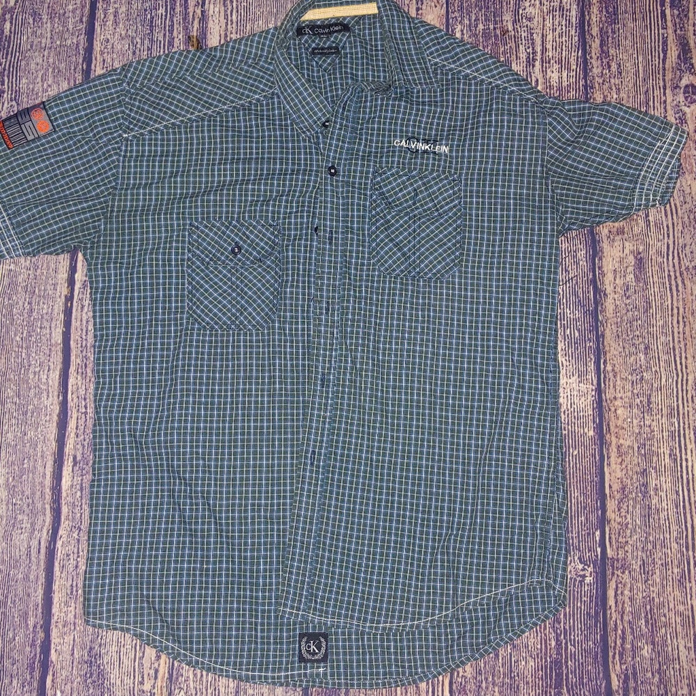 Calvin Klein button up size XL